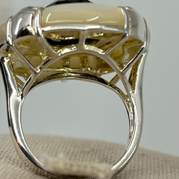 Striking Vintage Sterling Silver 925 Hong Kong Ring - Picture 5 of 16